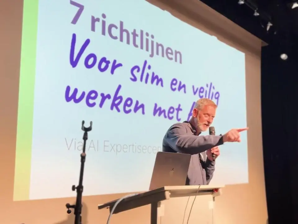 Kleine groepsdiscussies tijdens de personeelsdag