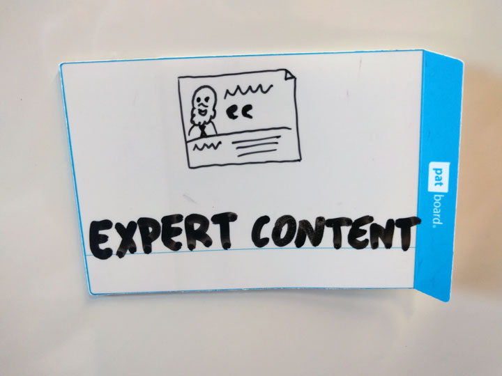 PESO card expert content